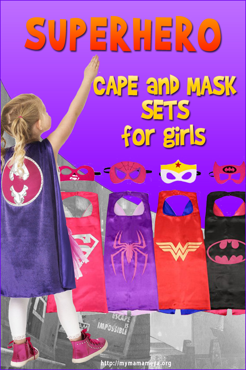 Superhero Cape For Girls